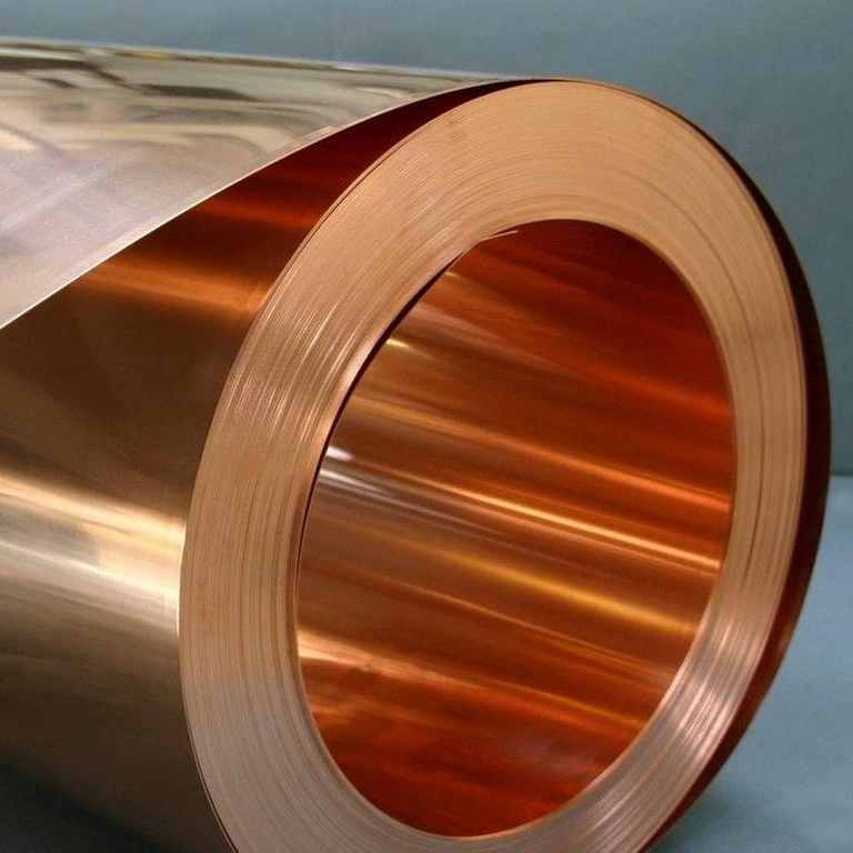 Бронзовая фольга 0.07 мм БрБ2 ГОСТ 1789-2013