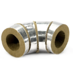 Кашированный отвод 380 мм 80 мм 120 кг/м3