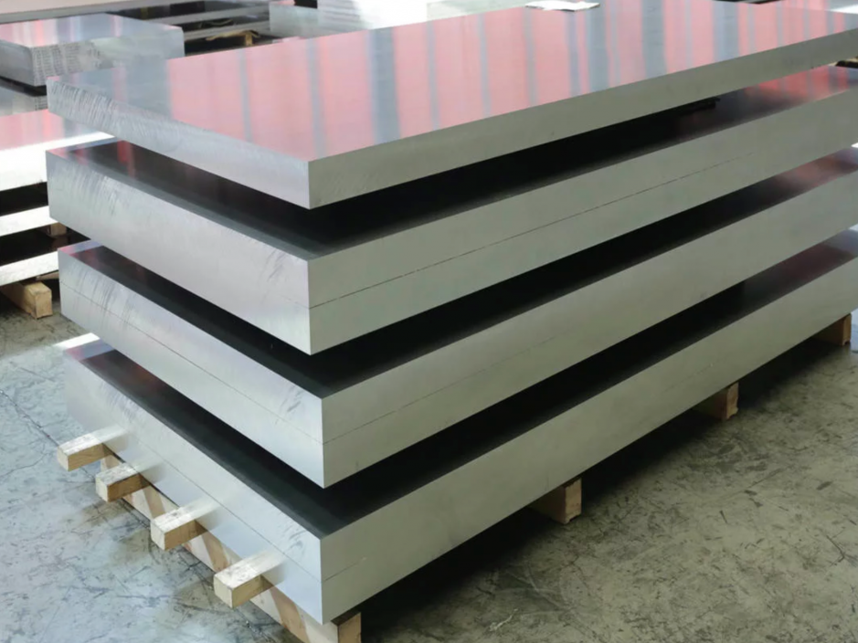 Кованая алюминиевая плита 450 мм 2014