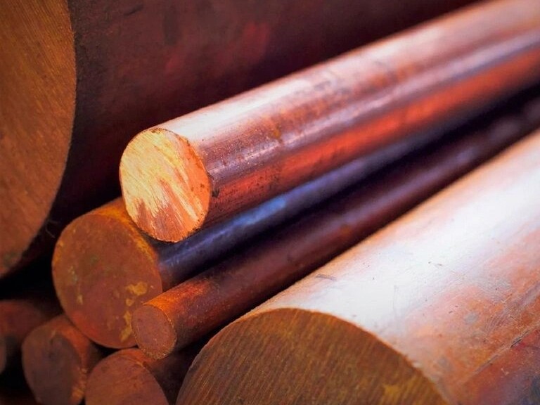 Медный пруток тянутый 40 мм М1к ГОСТ 1535-2016