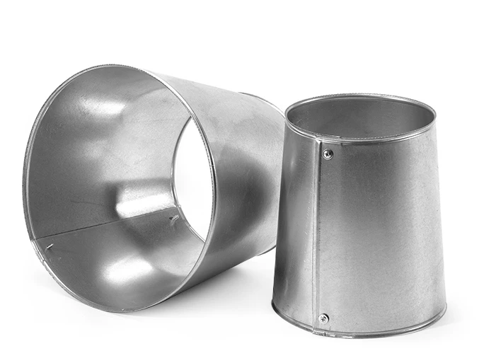 Переход алюминиевого кожуха 195 мм