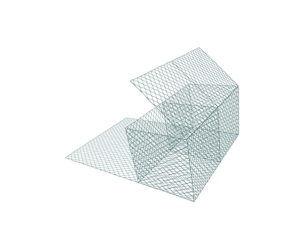 Система Террамеш 3 м 2 м 0.5 м 2.7 мм 8x10 см Gaflan ГОСТ Р 52132-2003