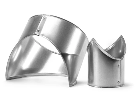 Врезка кожуха из нержавеющей стали 400 мм